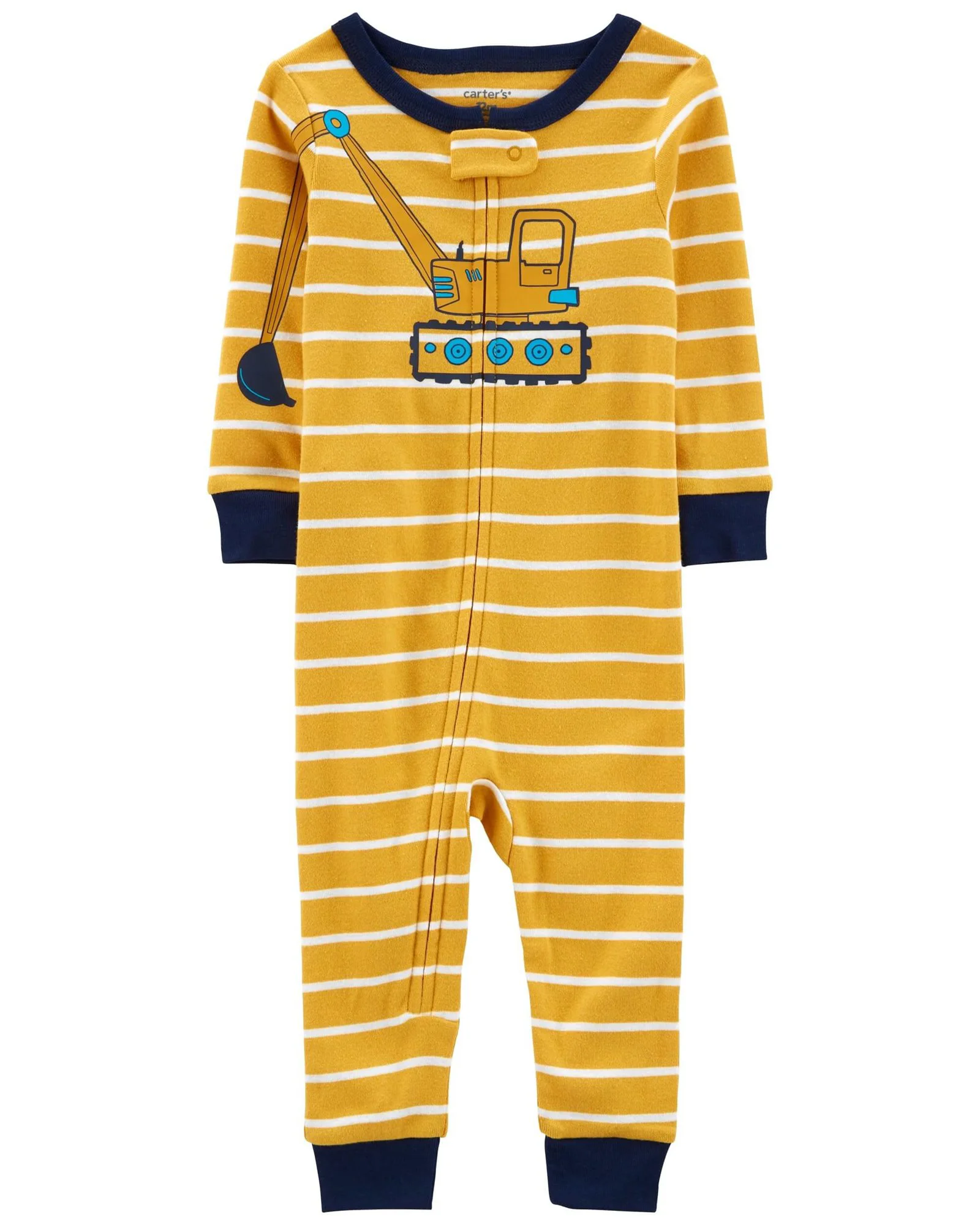 Carter's Pijama cu fermoar Excavator foto