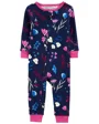 Carter's Pijama cu fermoar Flori foto
