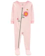 Carter's Pijama cu fermoar Floare foto