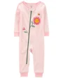 Carter's Pijama cu fermoar Floare foto