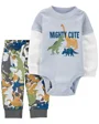 Carter's Set 2 piese Body si pantaloni Dinozauri foto