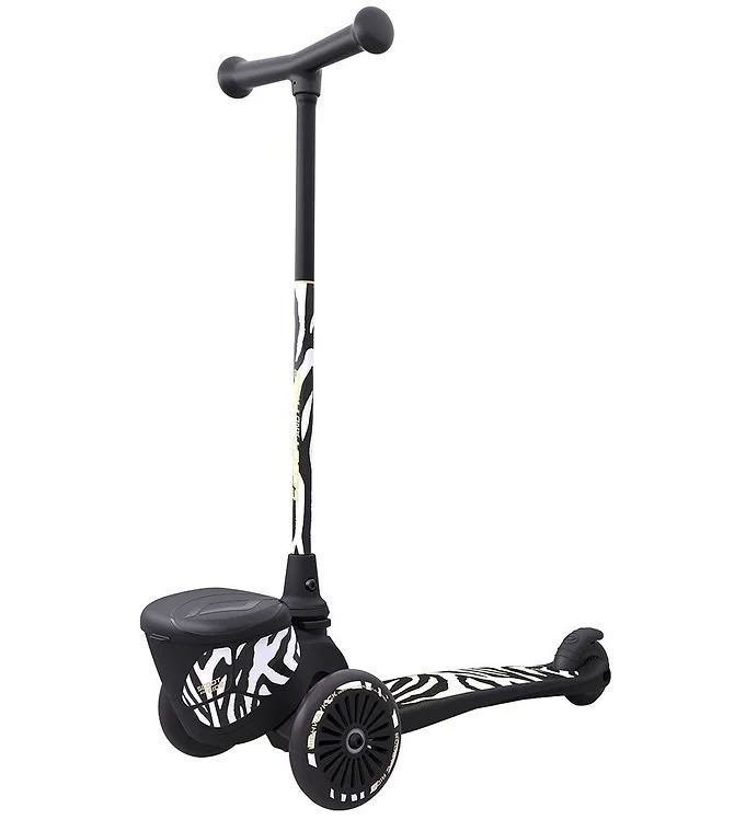 Cамокат cкладной Scoot & Ride HighwayKick 2 Lifestyle Zebra foto
