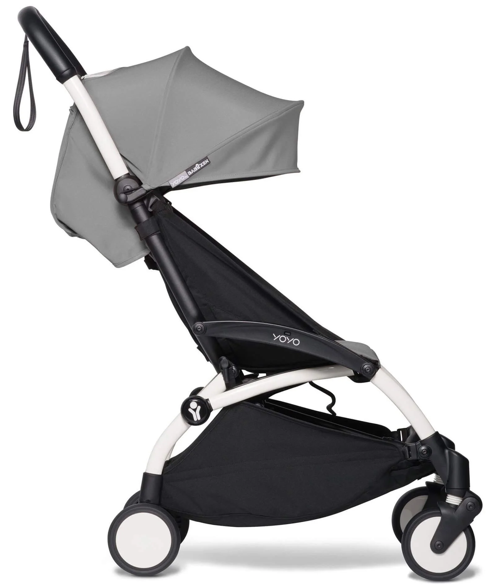 Carucior ultracompact Babyzen YOYO² Grey (sasiu alb) foto
