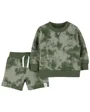 Carter's Set 2 piese Hanorac si pantaloni scurti foto