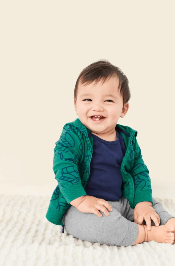 Carter's Set 3 piese Hanorac, body si pantaloni Constructii foto