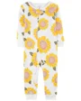 Carter's Pijama cu fermoar Floarea Soarelui foto