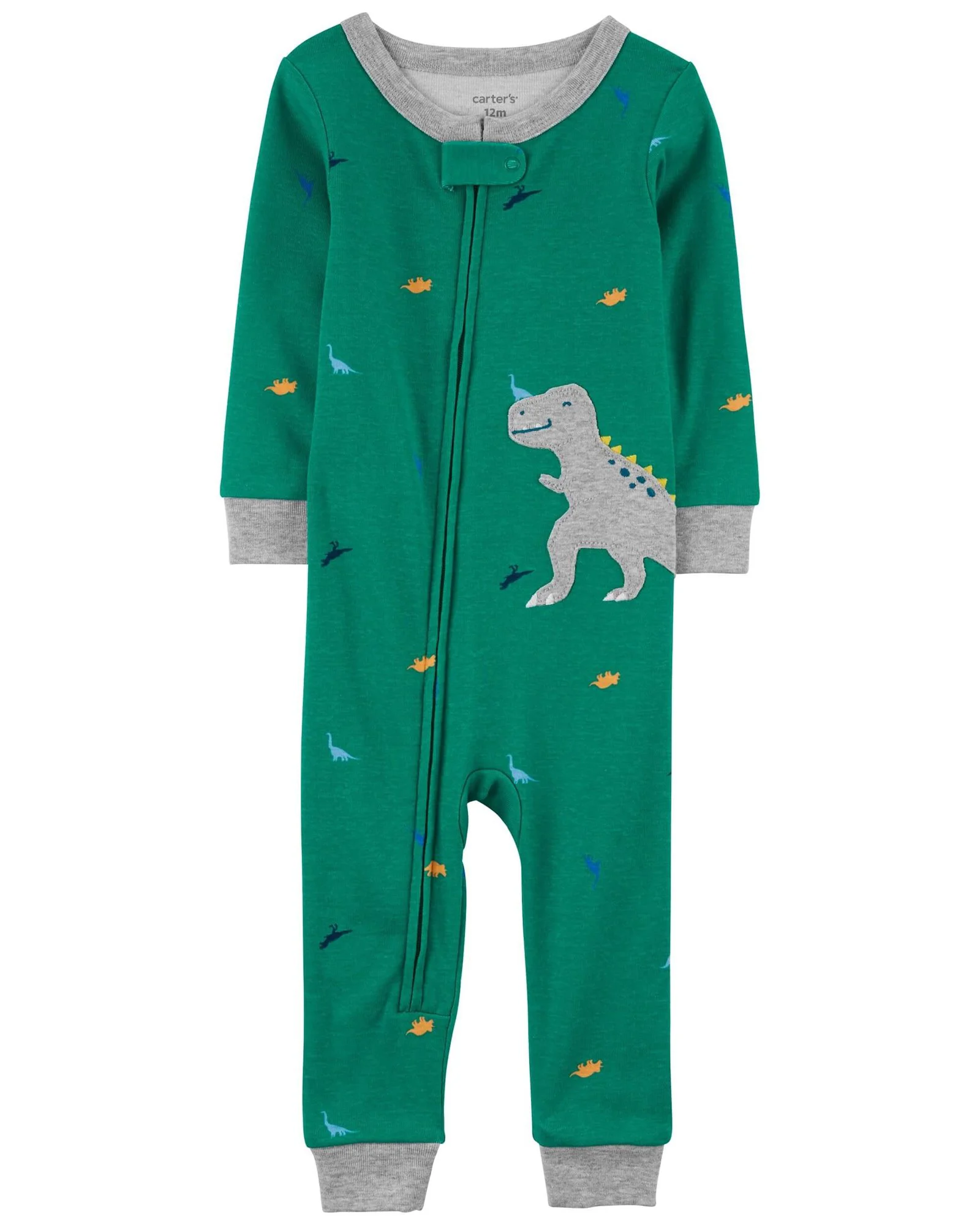 Carter's Pijama cu fermoar Dinozaur foto