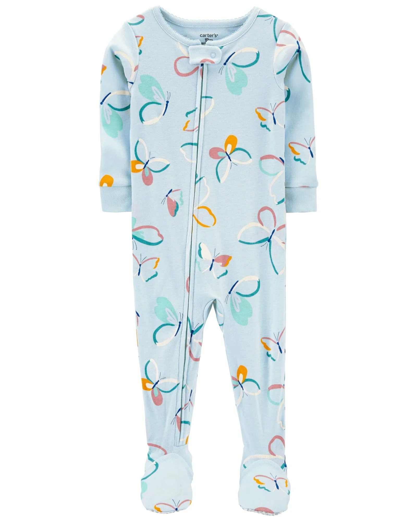 Carter's Pijama cu fermoar Fluturi foto
