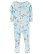 Carter's Pijama cu fermoar Fluturi foto