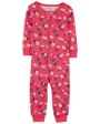 Carter's Pijama cu fermoar Flori foto