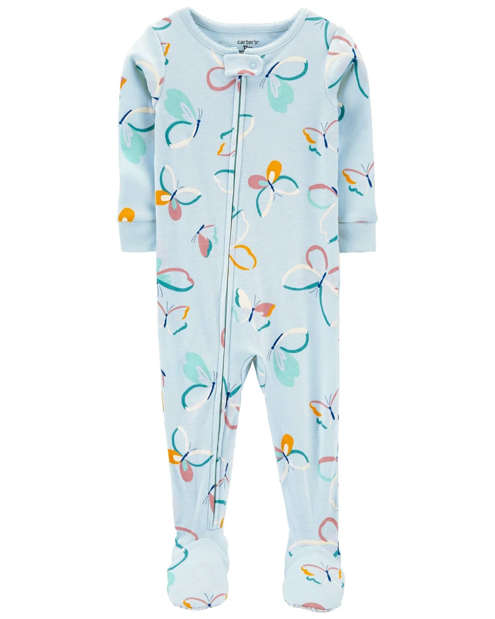 Carter's Pijama cu fermoar Fluturi foto