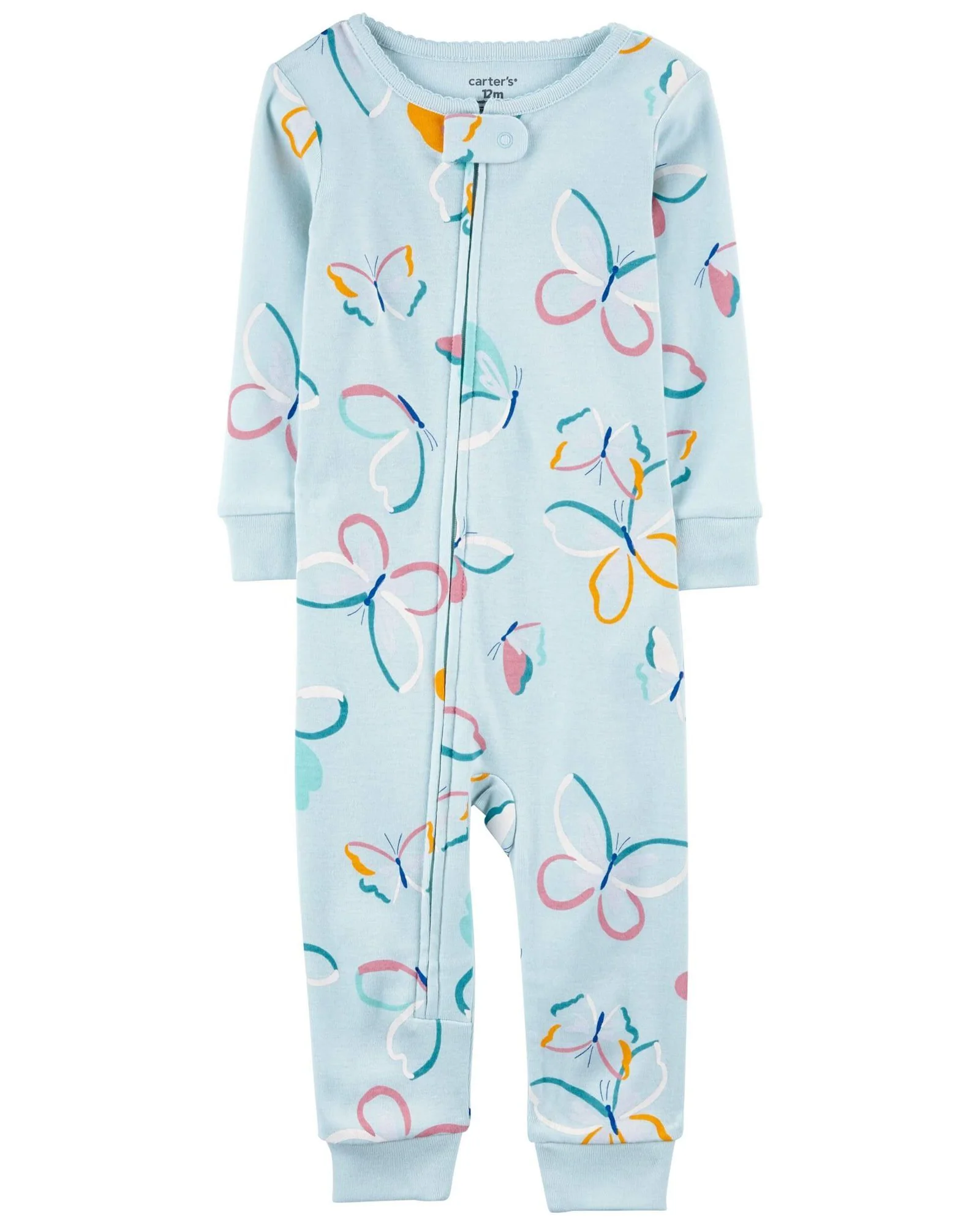 Carter's Pijama cu fermoar Fluturi foto