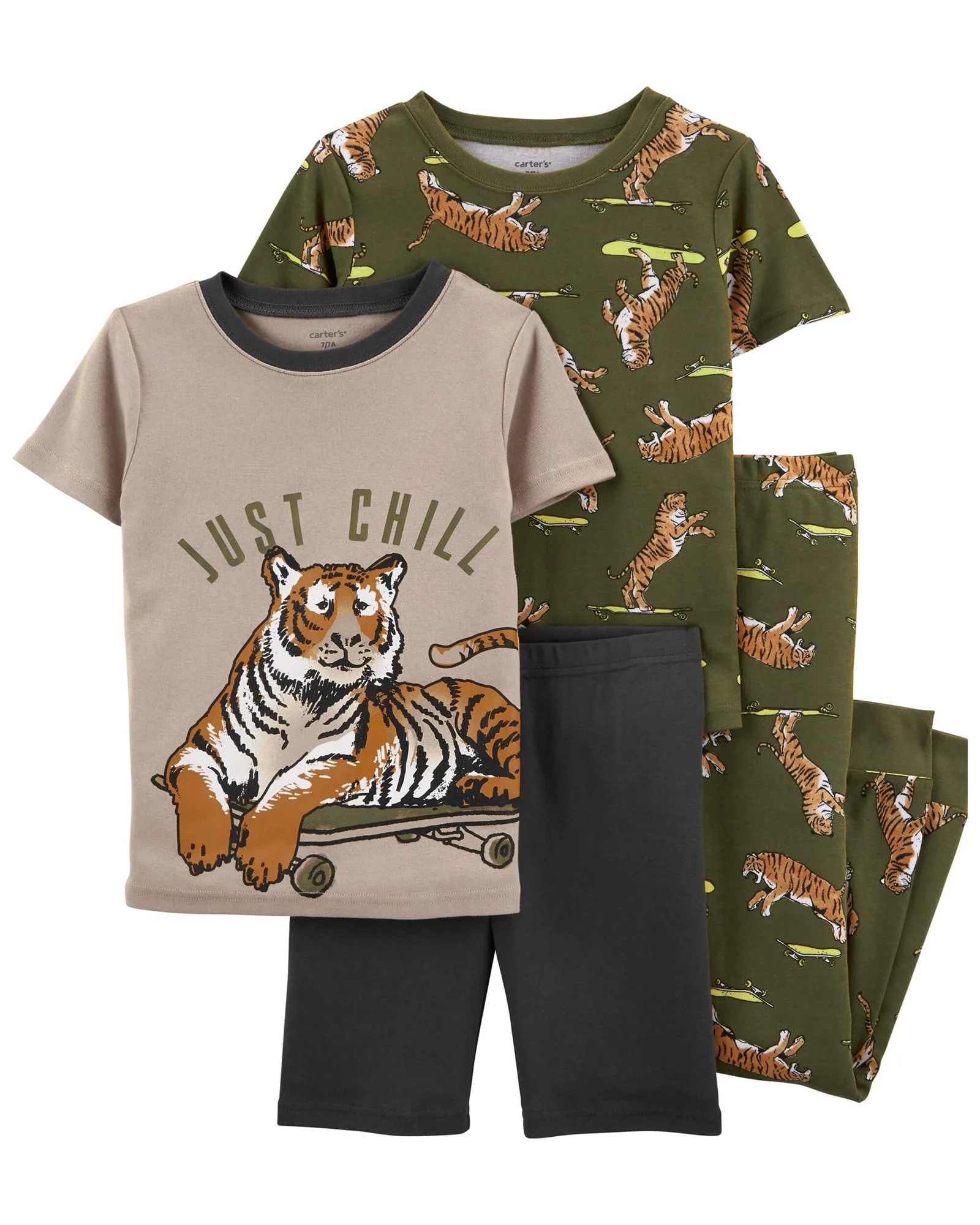 Carter's Set 2 pijamale Tigru foto