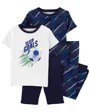 Carter's Set 2 pijamale Gol foto