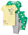 Carter's Set 2 pijamale Flori foto