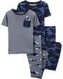 Carter's Set 2 pijamale Rechin foto
