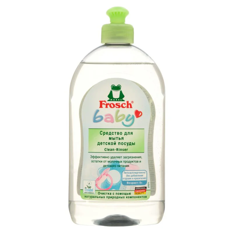 Solutie pentru spalarea veselei Frosch, 500 ml