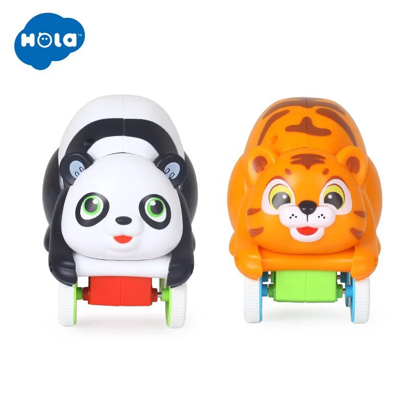 Jucarie cu inertie Hola Toys Tiger/Panda