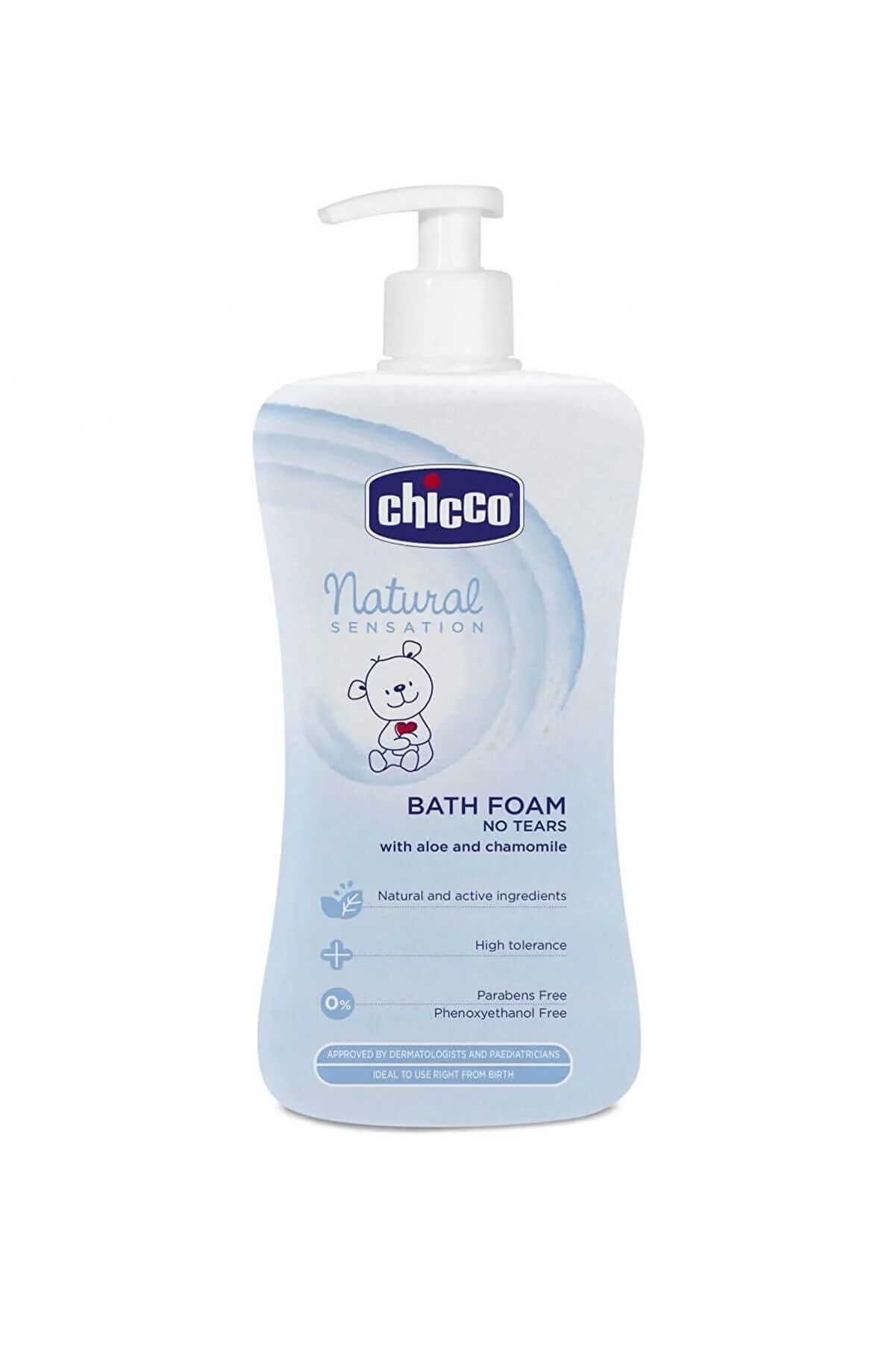 Пена-Шампунь для ванны Chicco Baby Natural Sensation, 500 мл