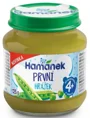 Пюре Hamanek Зеленый горошек (4+ мес.), 125 г