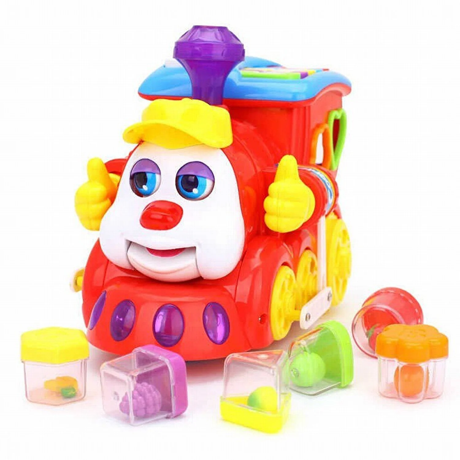 Jucarie-sorter muzicala Hola Toys Trenulet foto