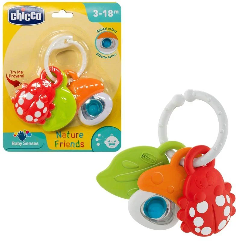 image for Игрушка-погремушка Chicco Настоящие друзья (3-18мес.) foto
