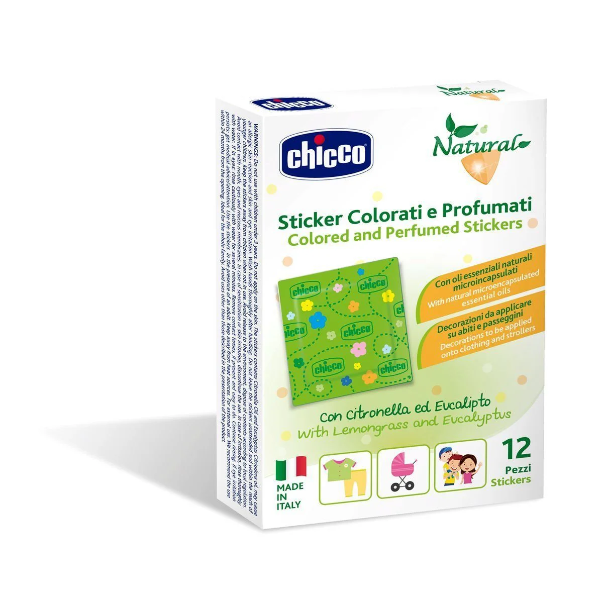image for Stickere anti-tantari Chicco (3+ ani), 12 buc. foto