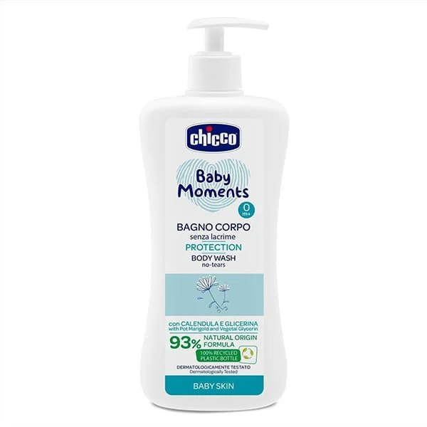 Гель для  купания Chicco Baby Moments Без Слез з экстрактом календулы, 500 мл