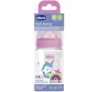 Пластиковая бутылка антиколиковая Chicco Girl Original Touch с силиконовой соской (0+ мec.), 150 мл