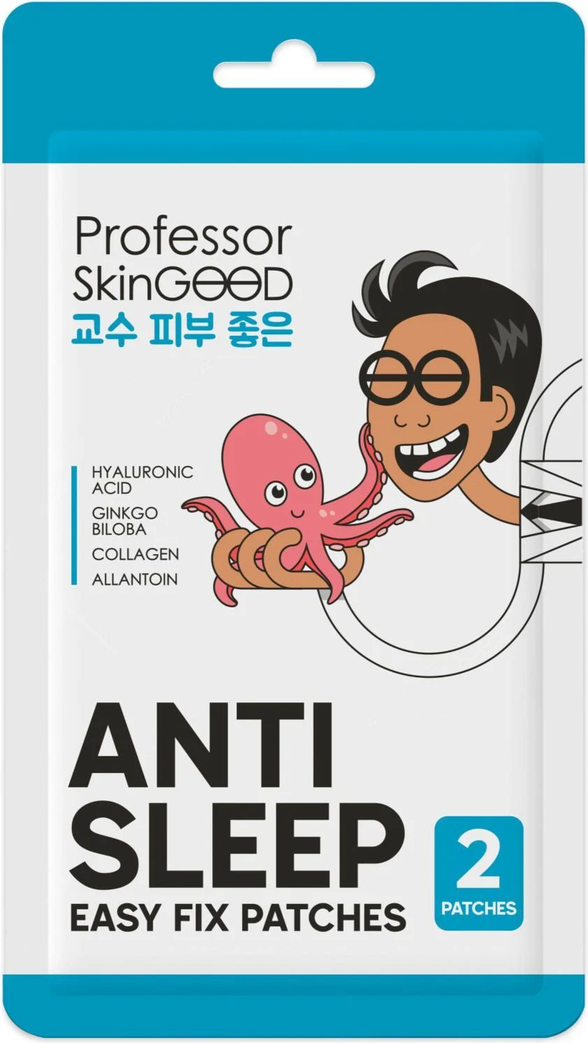 Patches cu fixare usoara Professor SkinGood Anti-Sleep, 2 buc. foto