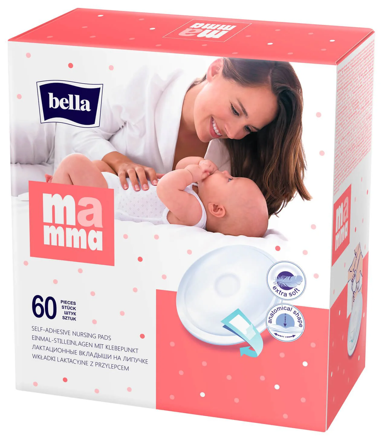 Absorbante pentru san Bella Mamma, 60 buc.
