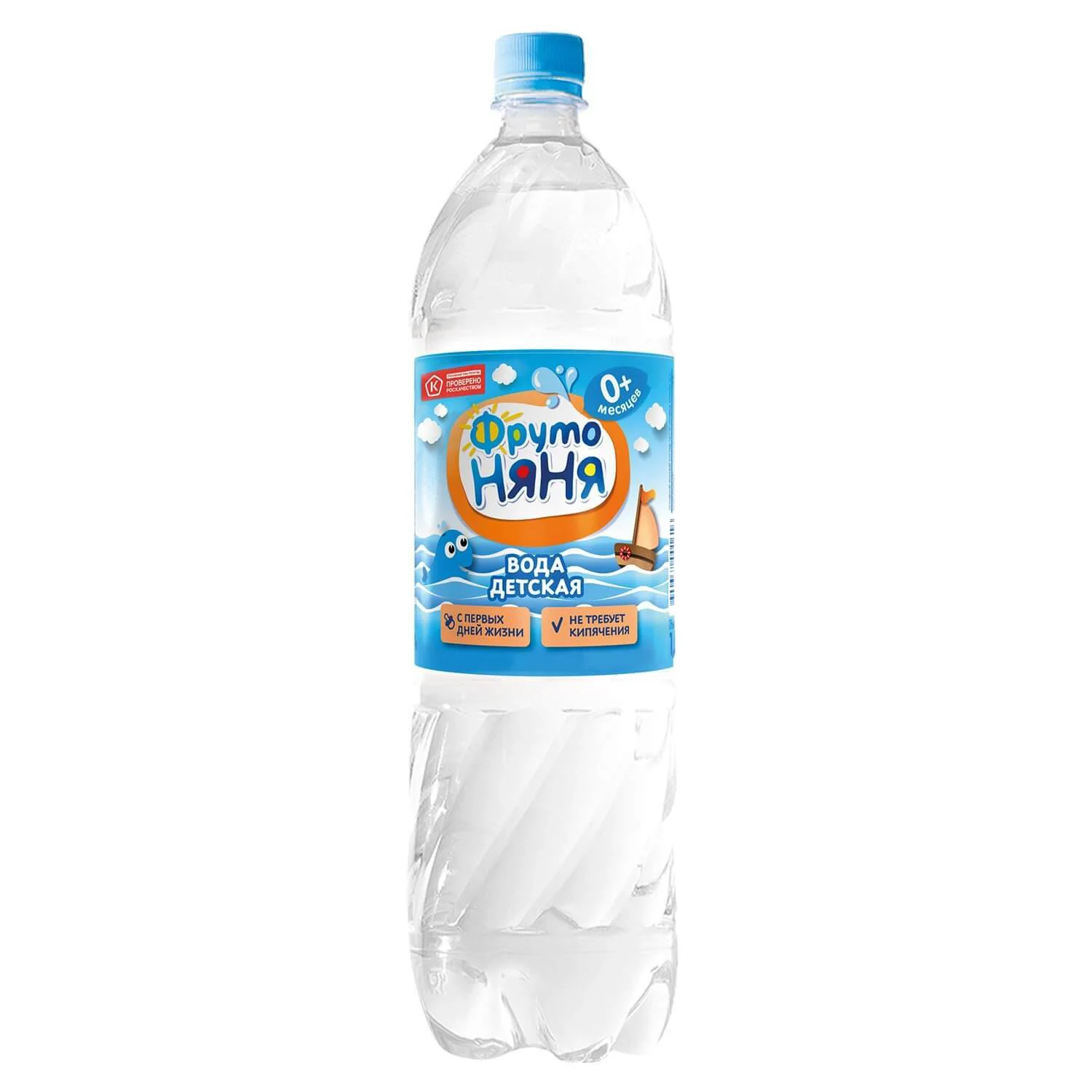 image for Apa pentru copii ФрутоНяня (0+ luni), 1500 ml foto