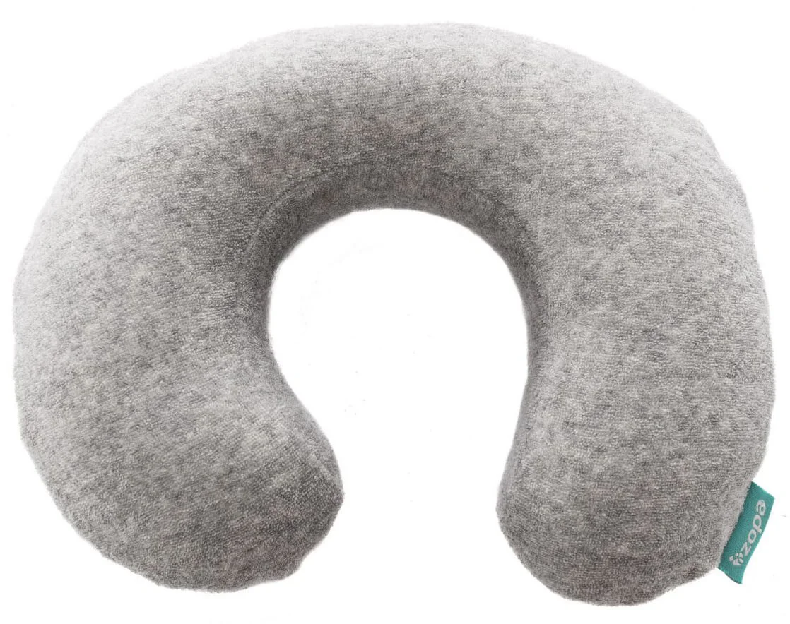 Perna mica pentru gat ZOPA Light Grey