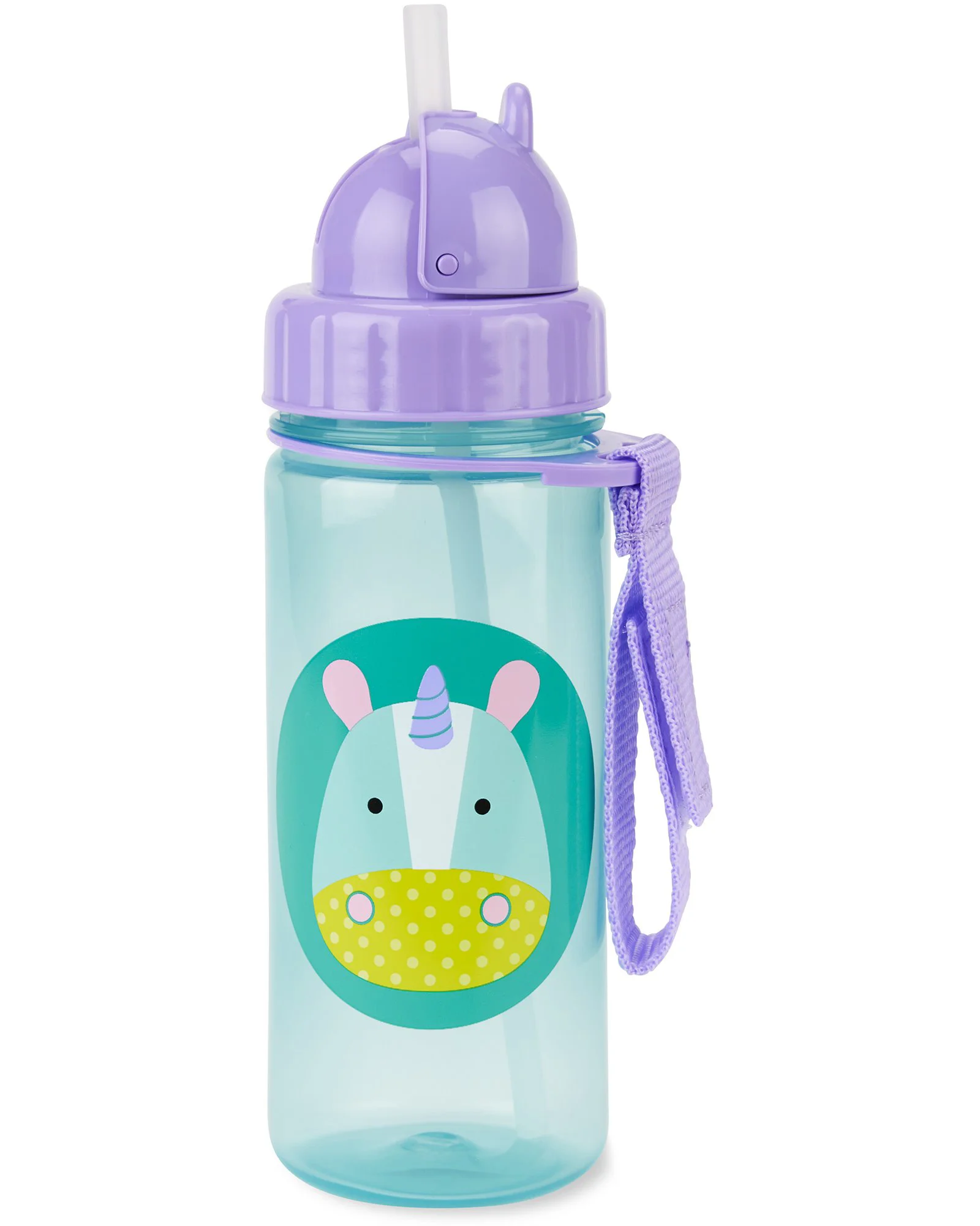 Sticluta cu pai Skip Hop Zoo Unicorn
