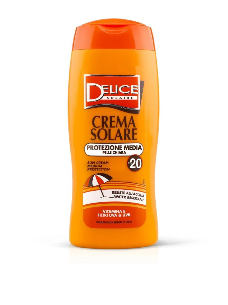 Crema pentru protectie solara Delice Solaire SPF20, 250 ml