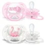 Suzete ortodontice Philips AVENT Ultra Soft Girl (0-6 luni), 2 buc. foto