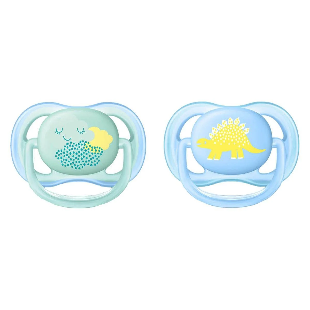 Suzete ortodontice din silicon Philips AVENT Ultra Air Boy (0-6 luni), 2 buc. foto
