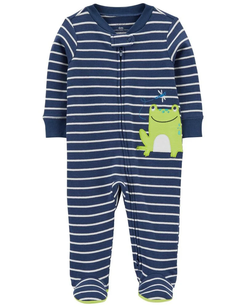Carter's Pijama cu fermoar reversibil Broscuta foto