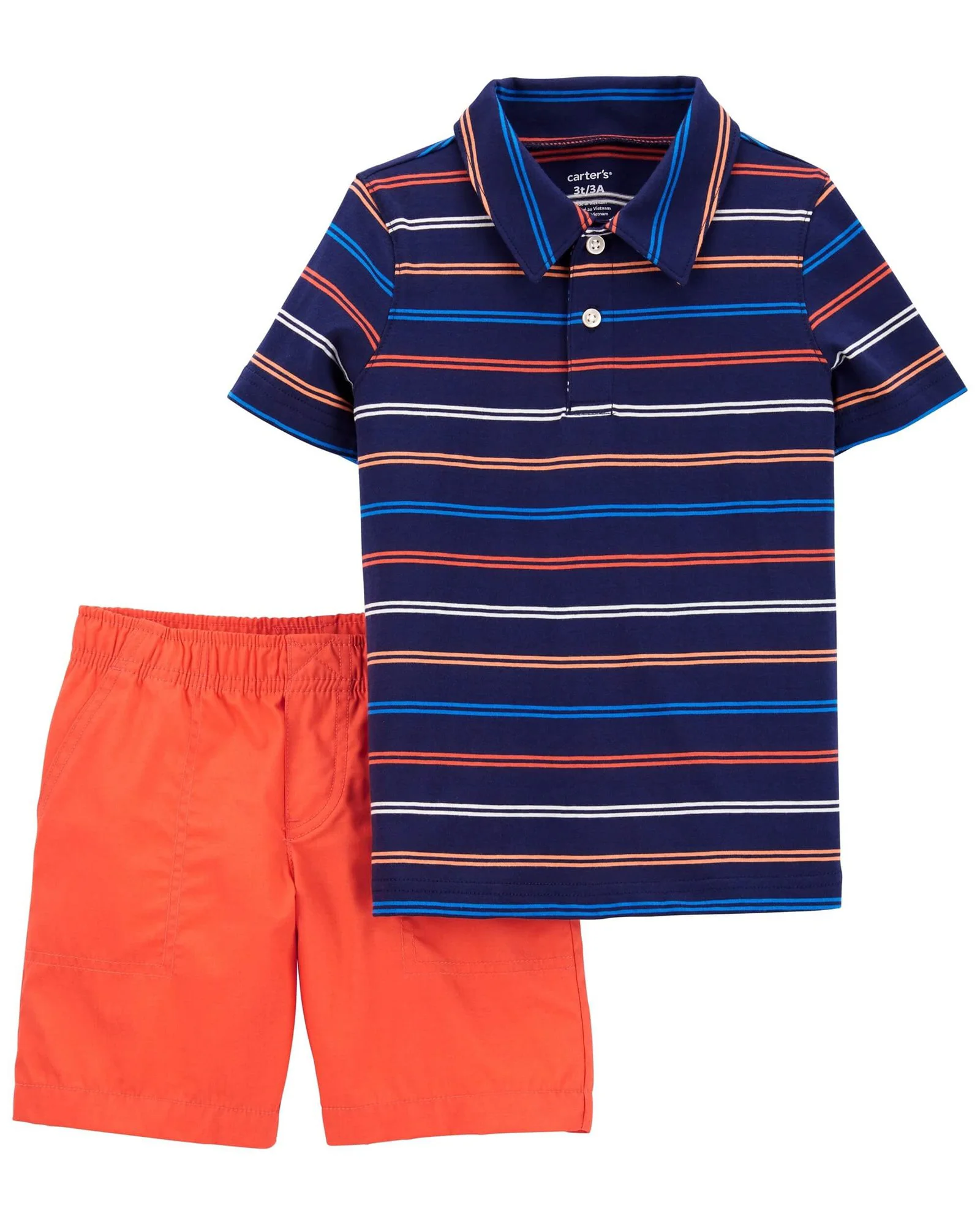 Carter's Set 2 piese Tricou si pantaloni scurti foto
