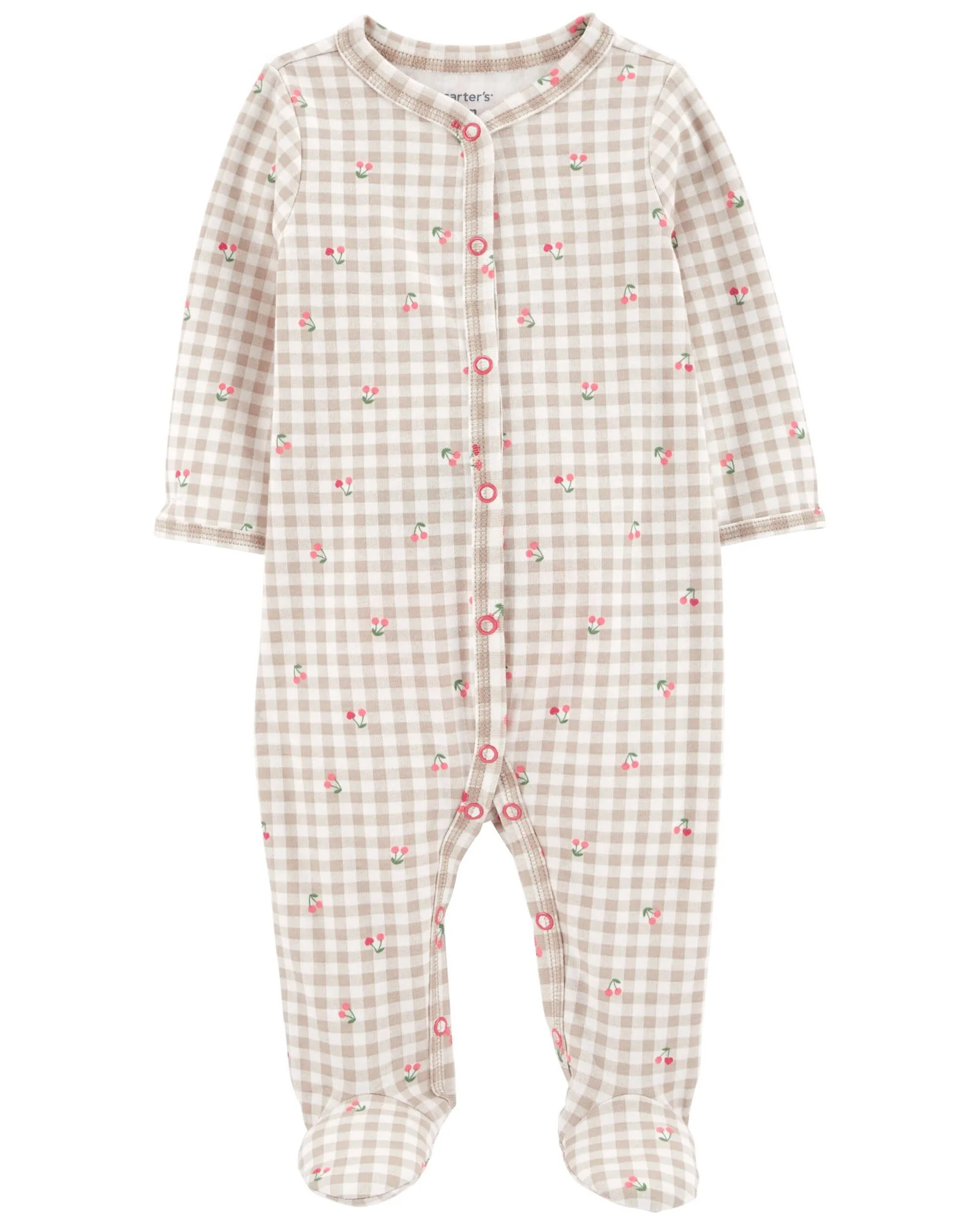 Carter's Pijama cu capse Cirese foto