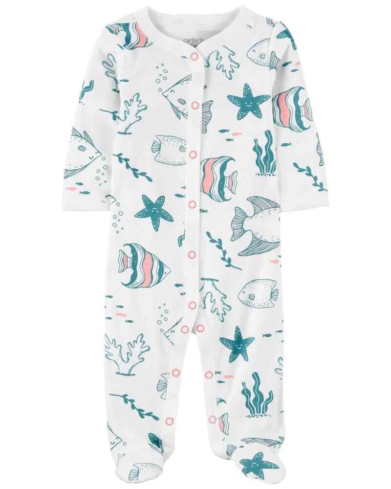 Carter's Pijama cu capse Pestisori foto