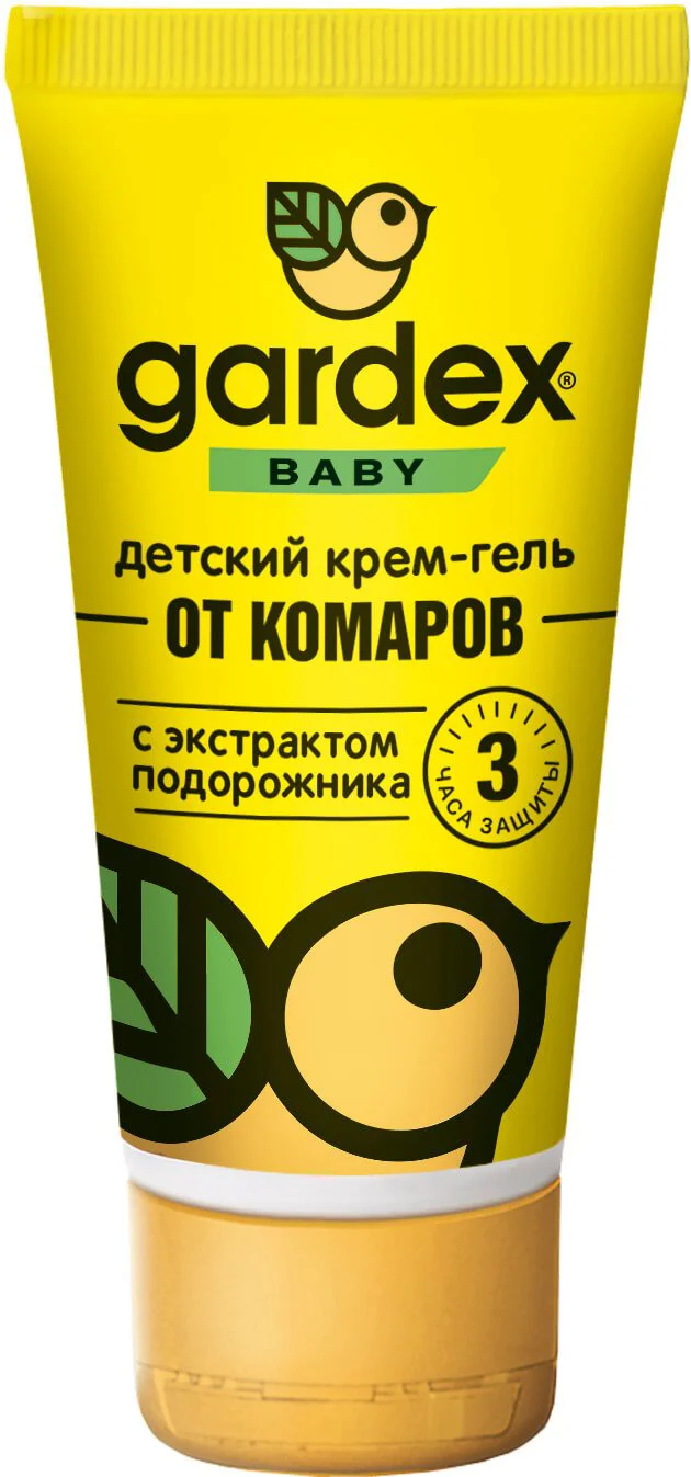 image for Crema-gel impotriva tantarilor pentru copii Gardex Baby, 40 ml foto