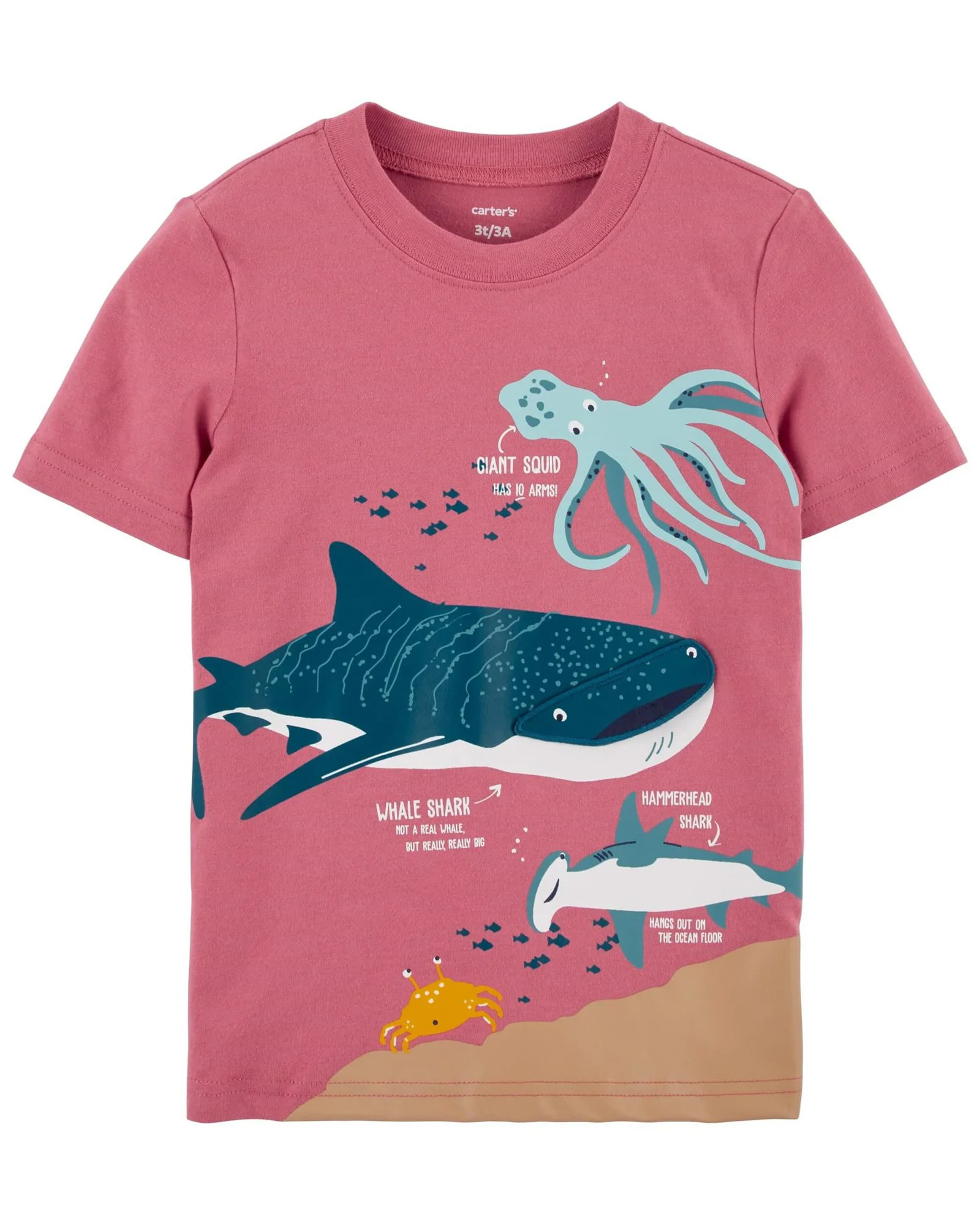 Carter's Tricou Creaturi Marine foto