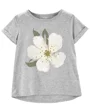 Carter's Tricou cu floare de primavara foto