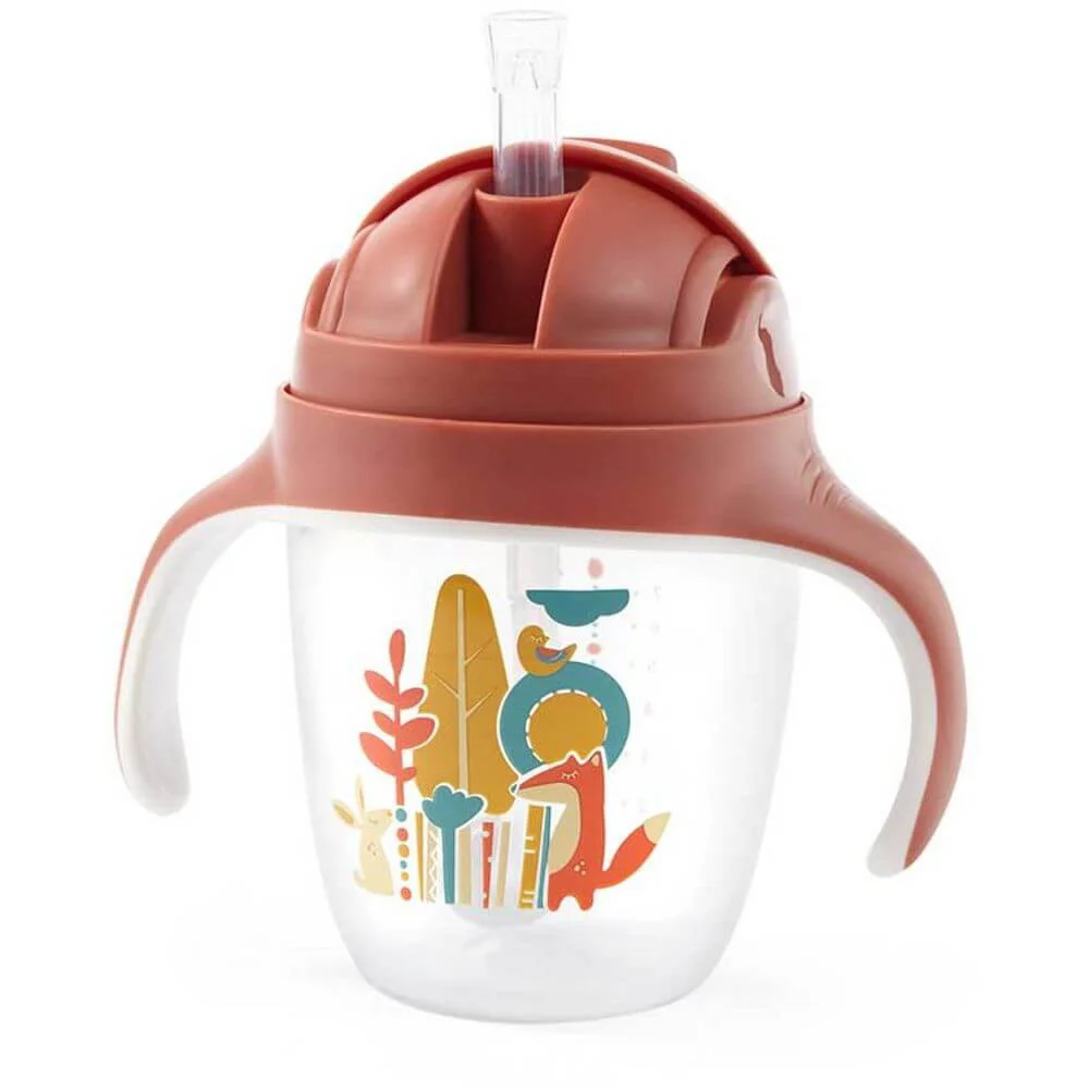 image for Canuta cu pai ponderat BabyOno Roz (6+ luni), 240 ml foto