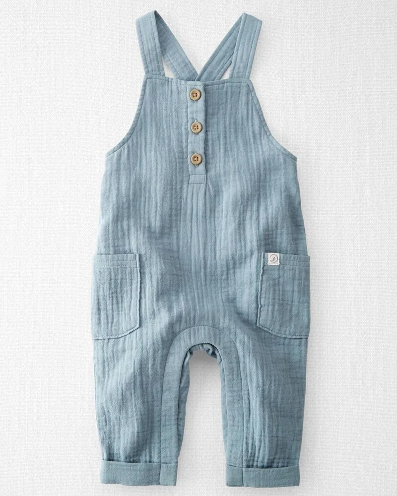 Carter's Salopeta 100% Bumbac Organic Albastru foto