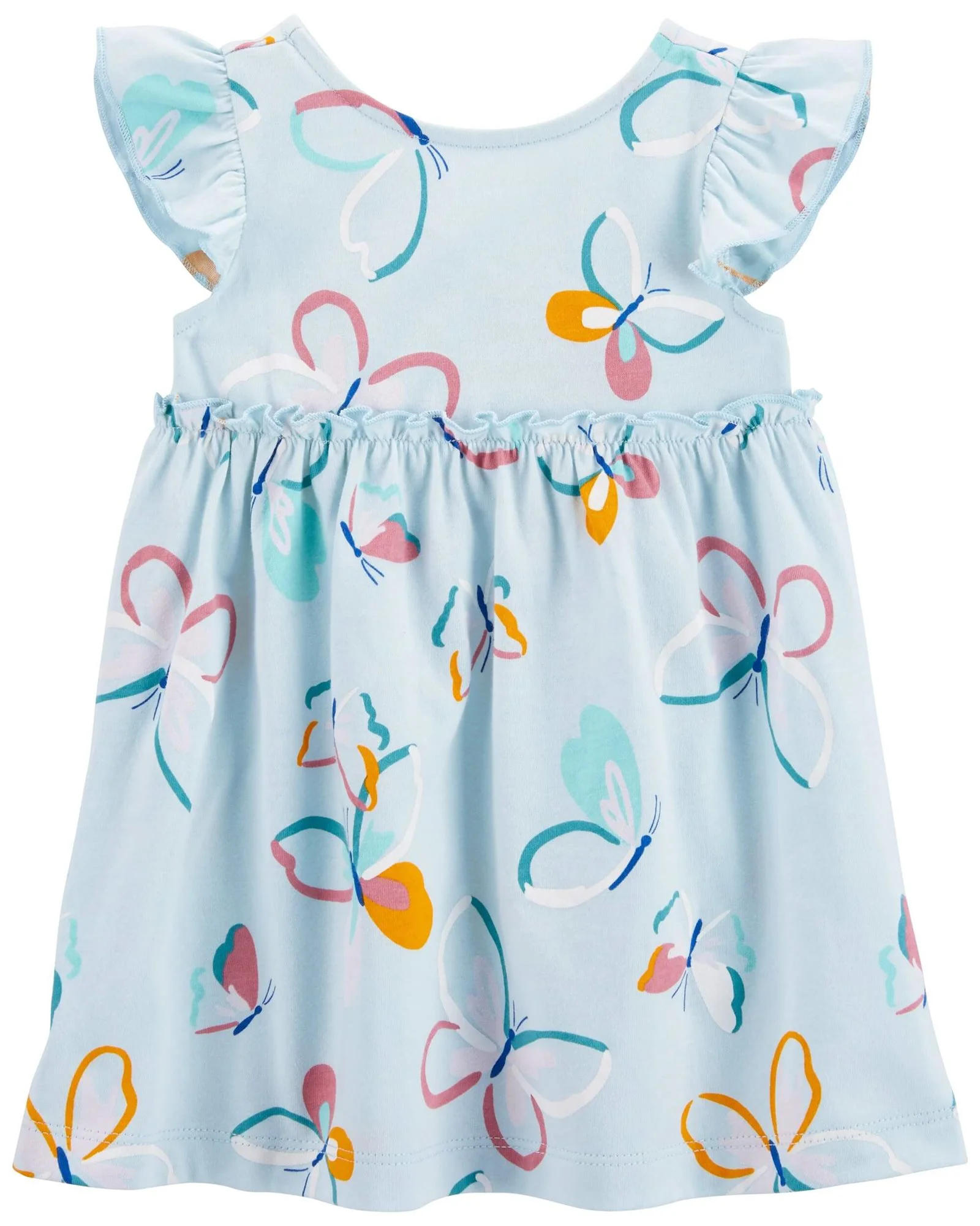 Carter's Rochita albastra Fluture foto