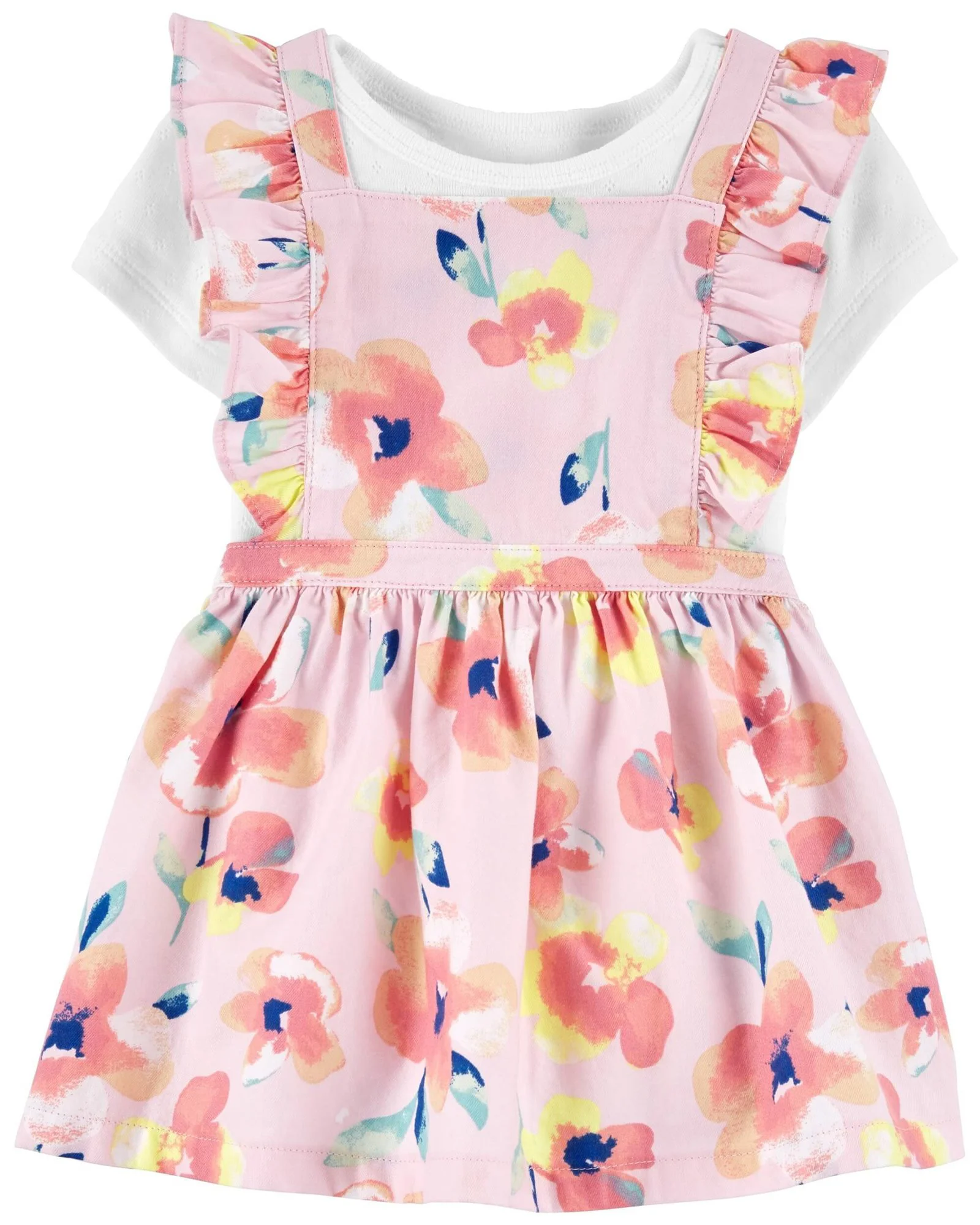 Carter's Set 2 piese - body si sarafan floral foto