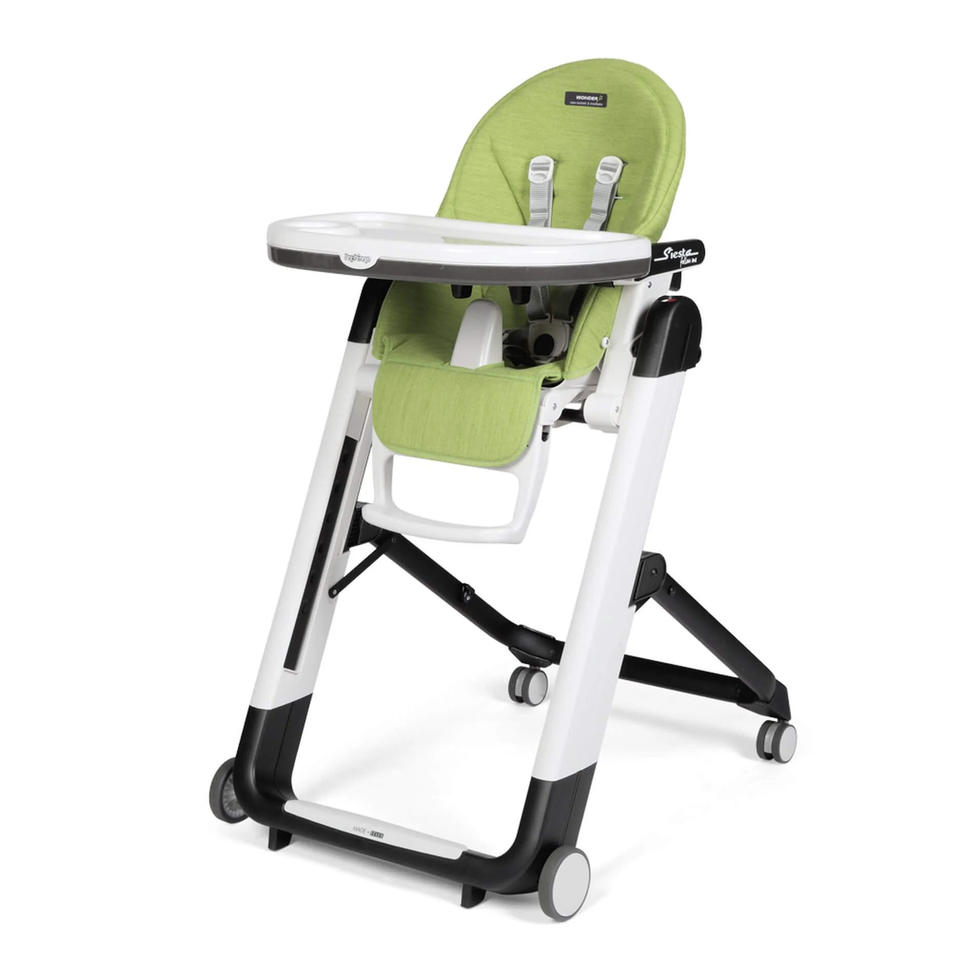 Scaun de masa Peg Perego Siesta Follow Me Wonder Green