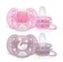 Suzete ortodontice Philips AVENT Ultra Soft Girl (6-18 luni), 2 buc. foto